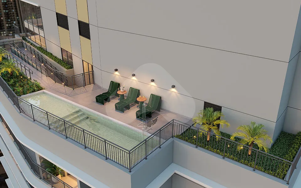 Movi Campo Belo - Studio com 24,18 m², em Campo Belo — foto 18