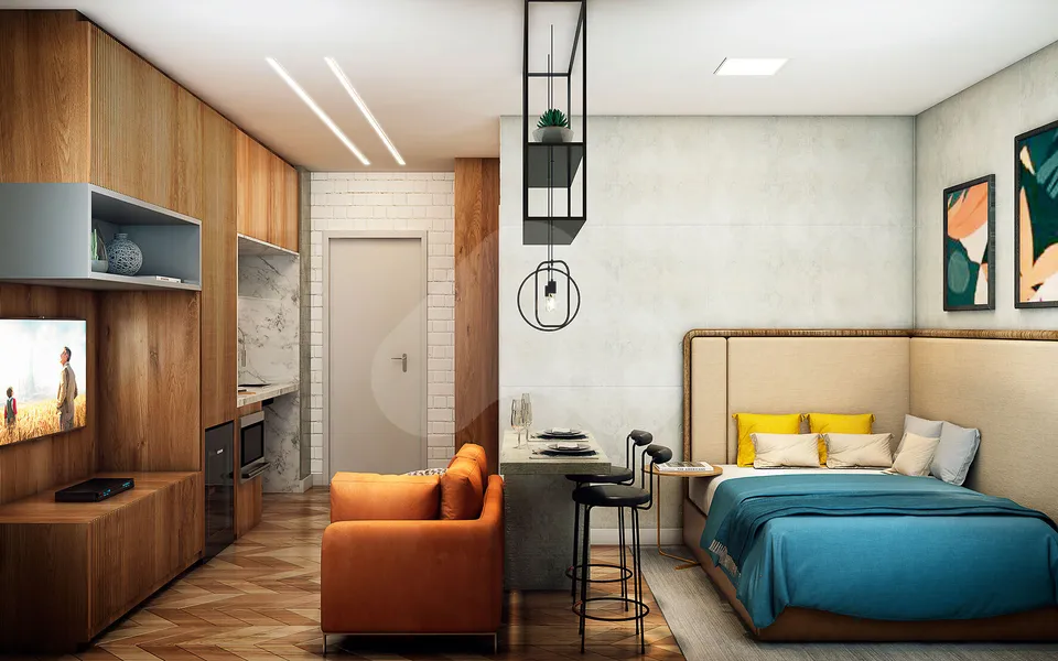 Viva Benx Pompéia - Apartamento com 45,84 m², em Vila Pompéia — foto 2