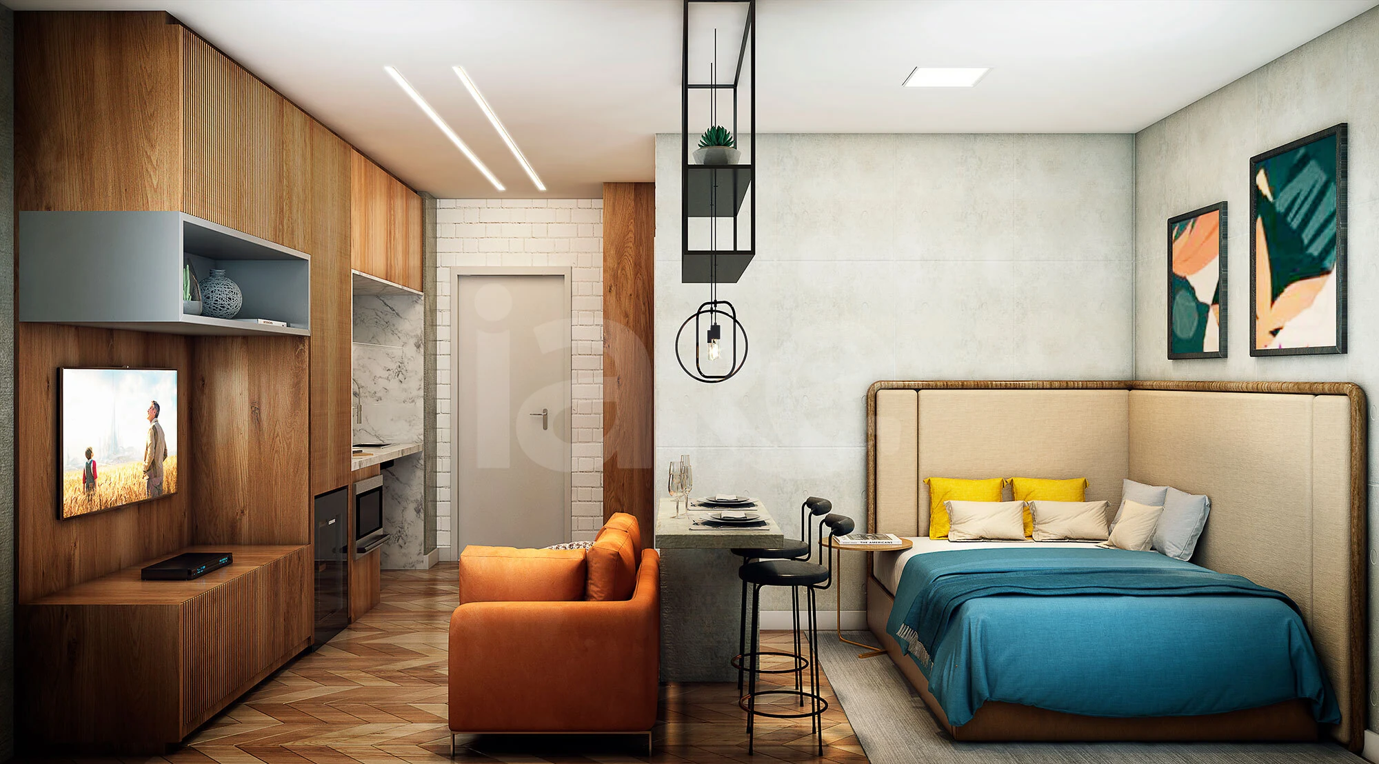 Viva Benx Pompéia - Apartamento com 45,84 m², em Vila Pompéia — foto 2