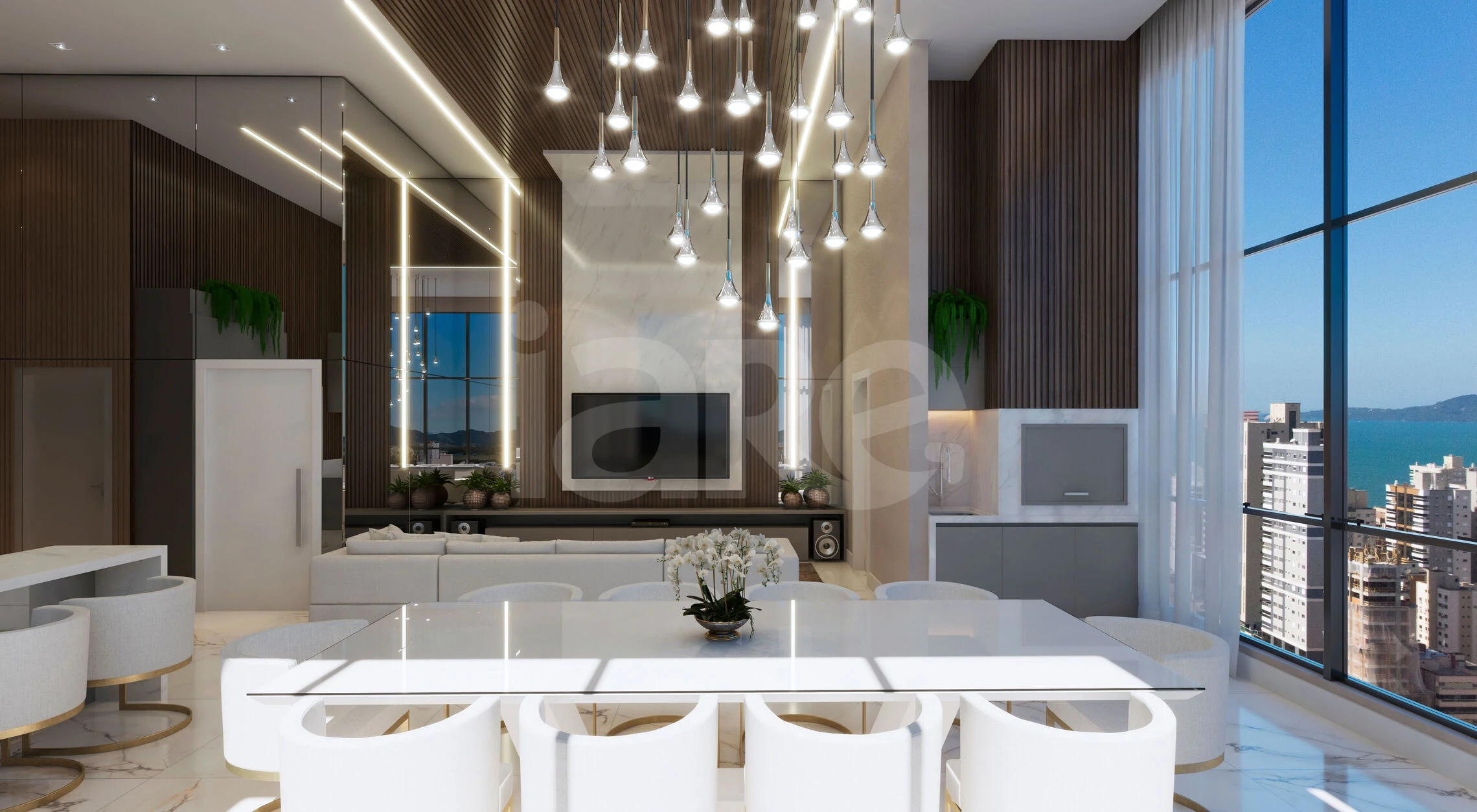 Gran Bellagio Residence - Apartamento com 123 m², em Andorinha — foto 2