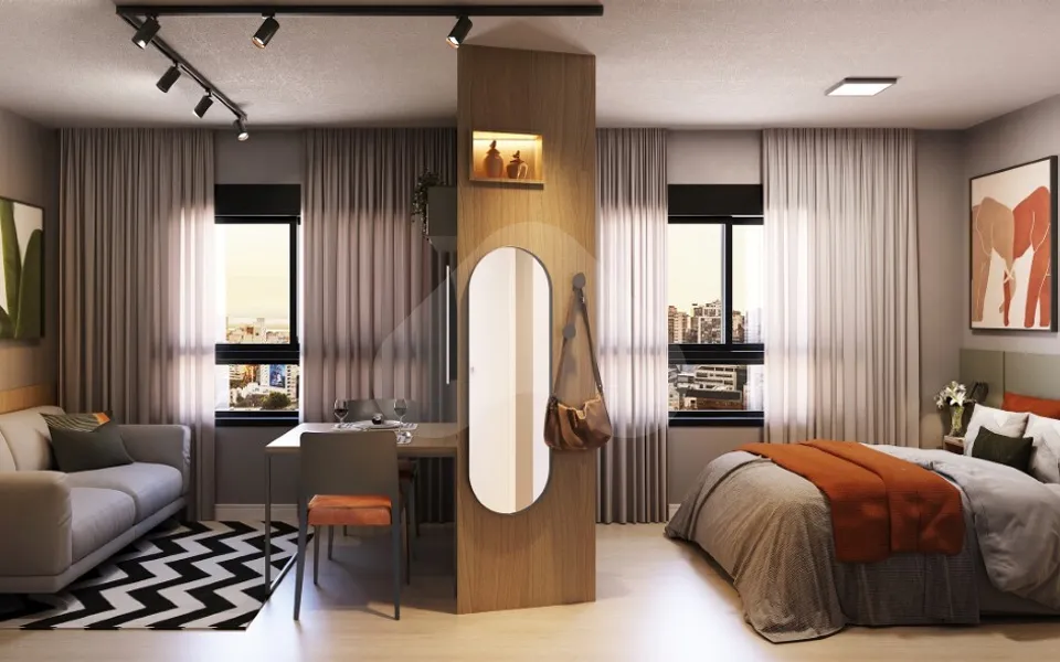 Mural Bom Fim - Studio com 24,36 m², em Bom Fim — foto 12