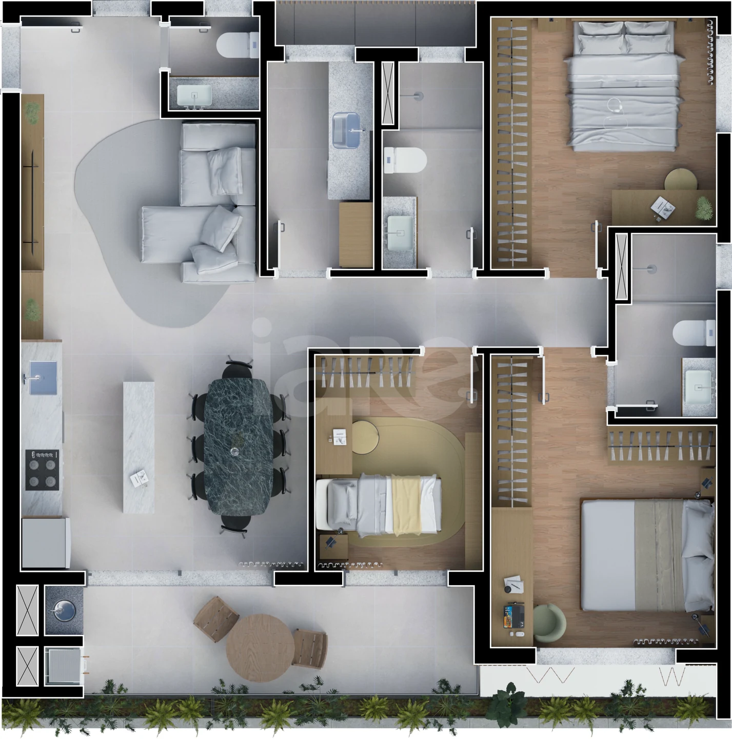 Planta — Unidade final 02