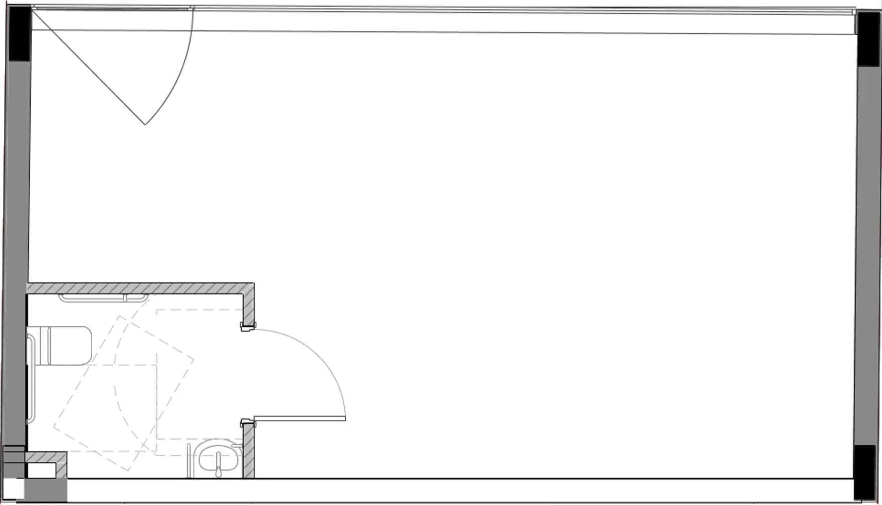 Planta — Loja 37,33 m²