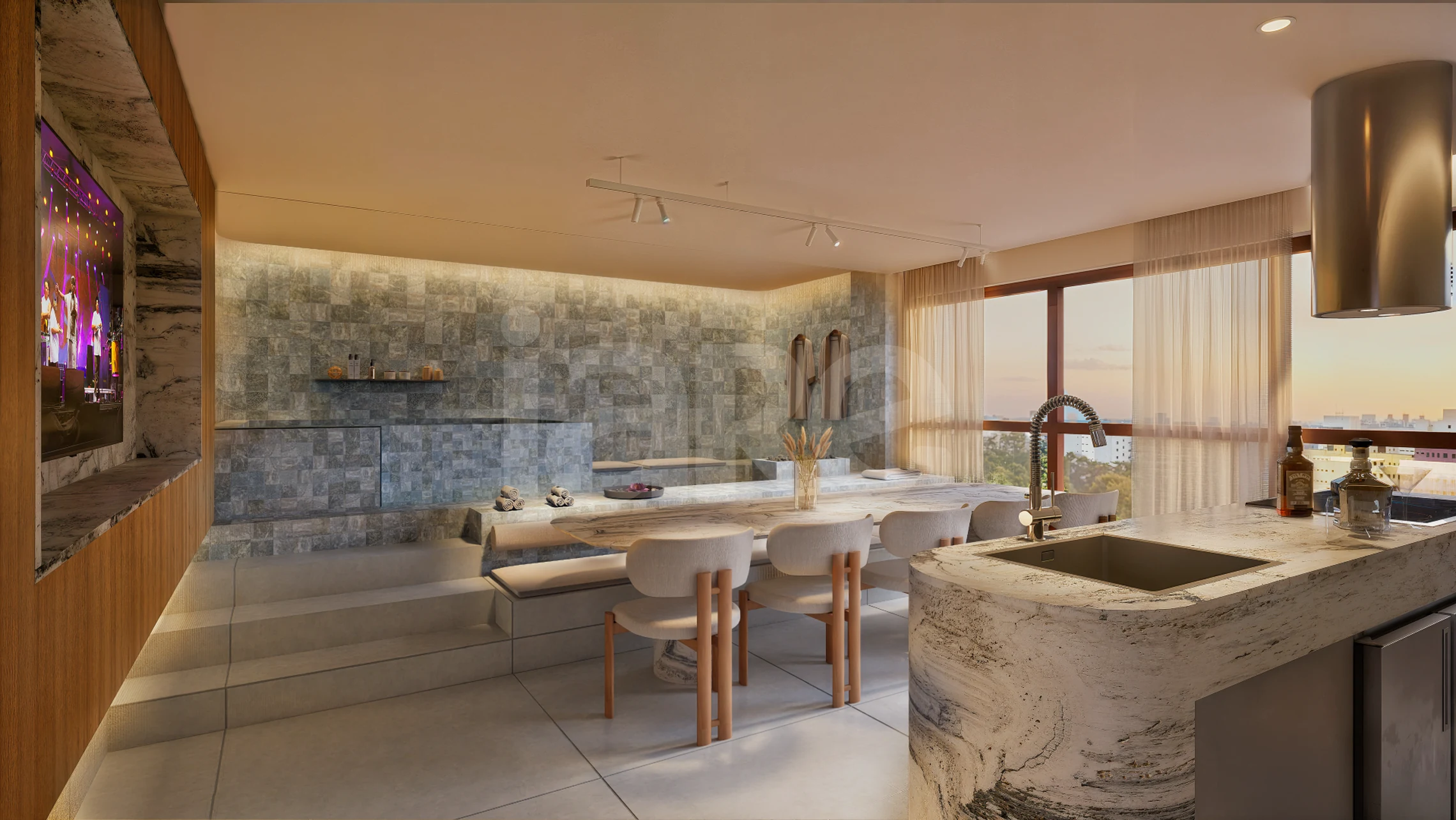 Emaar - Apartamento com 29,77 m², em Poço — foto 10
