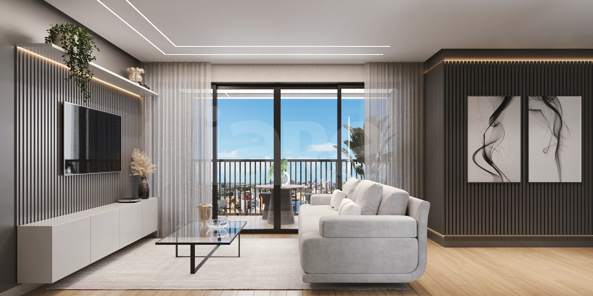 Plaza Bela Vista - Apartamento com 50,02 m², em Intermares — foto 3