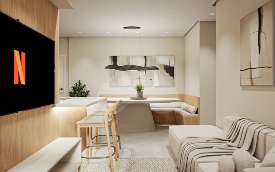 Carmen Residence - Apartamento com 71,58 m², em Pedra Branca — foto 6