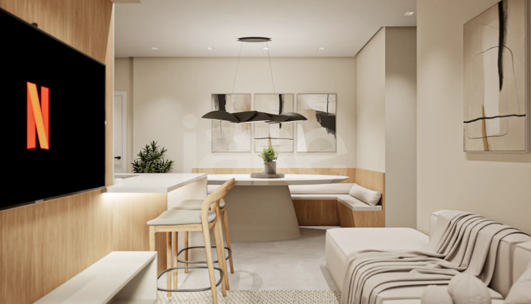 Carmen Residence - Apartamento com 71,58 m², em Pedra Branca — foto 6