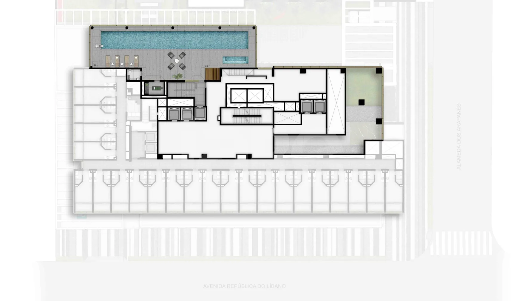 Planta — Pavimento 3