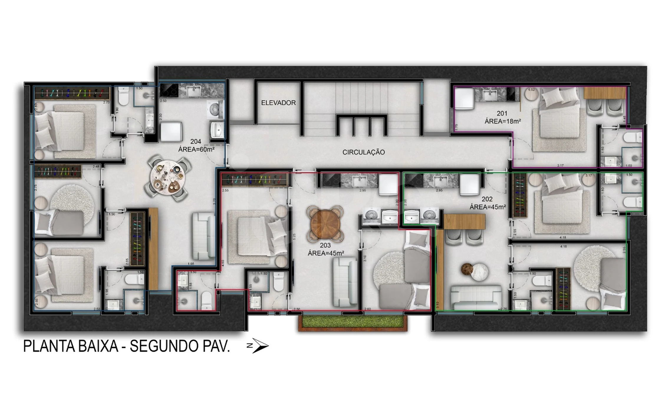 Planta — Pavimento 02
