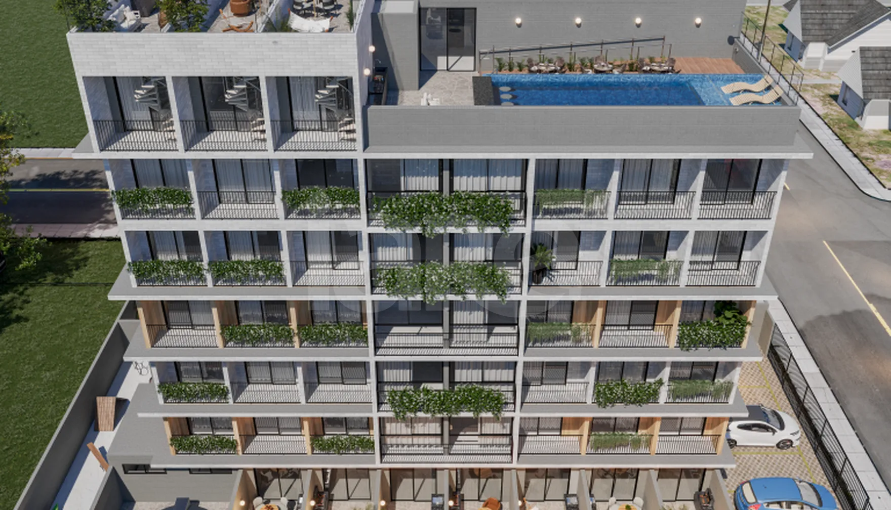 Beach View - Garden com 34,59 m², em Ponta de Campina — foto 2
