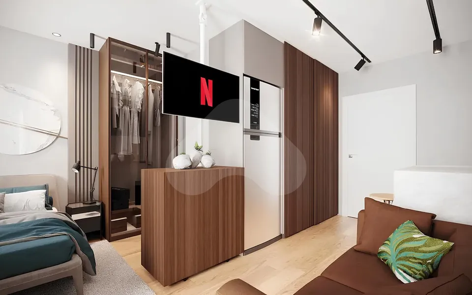Enjoy Residence - Studio com 25,14 m², em Campo Belo — foto 3