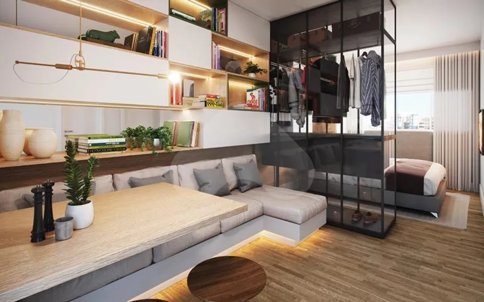 Fit Casa Brás - Studio com 26,5 m², em Brás — foto 2