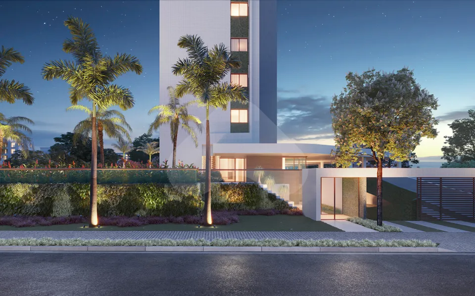 Piazza - Apartamento com 105,46 m², em Parnamirim — foto 2