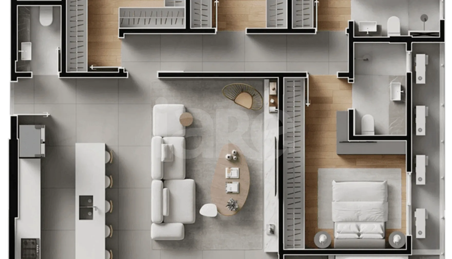 Planta — Cobertura Horizontal 228,4 m²
