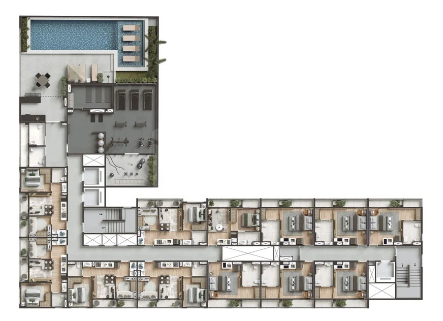 Planta — Pavimento 1