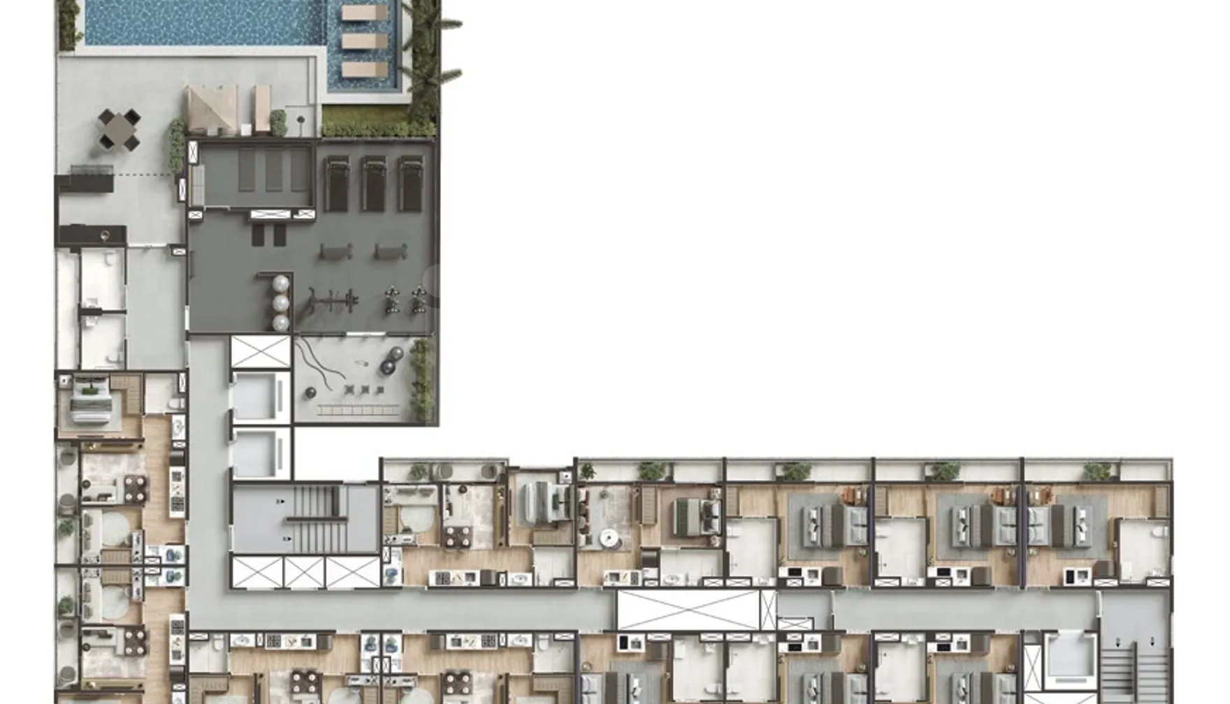 Planta — Pavimento 1