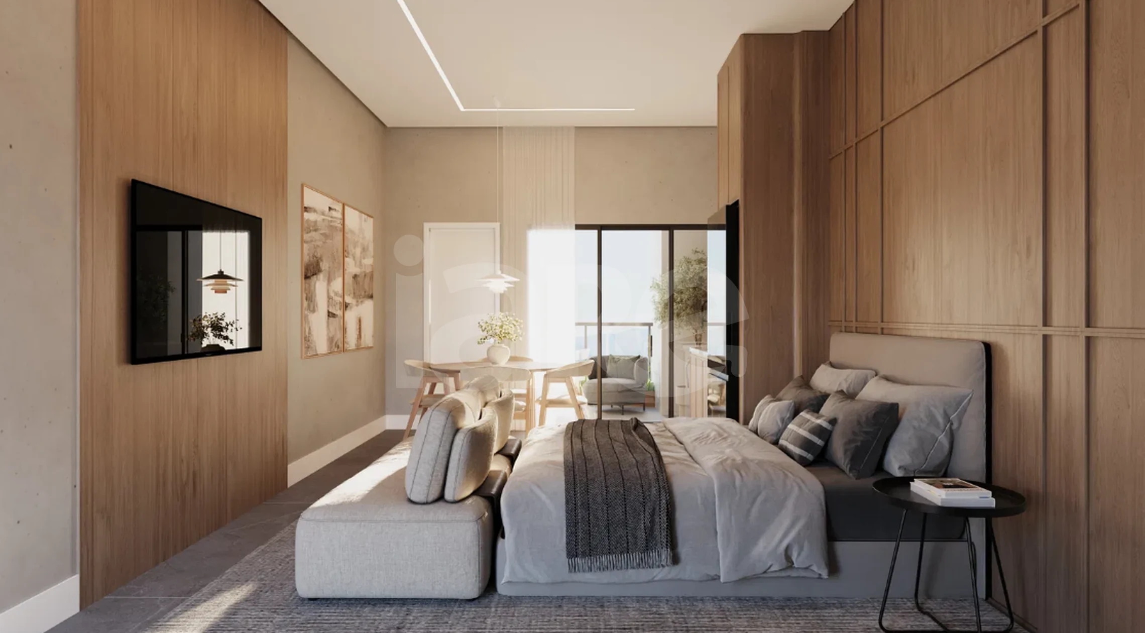Torre Del Mare Home Club - Studio com 39,29 m², em Vila Nova — foto 3