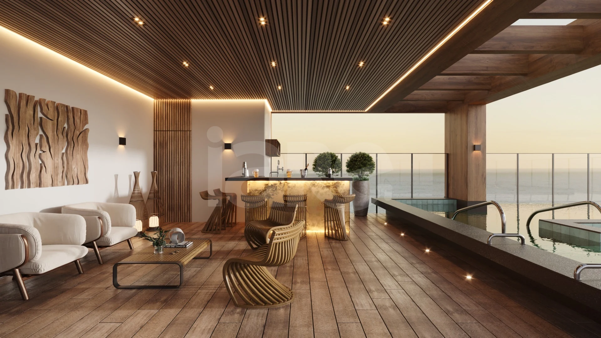 Atlantia Ocean View Home Boutique - Apartamento com 59,49 m², em Perequê — foto 19