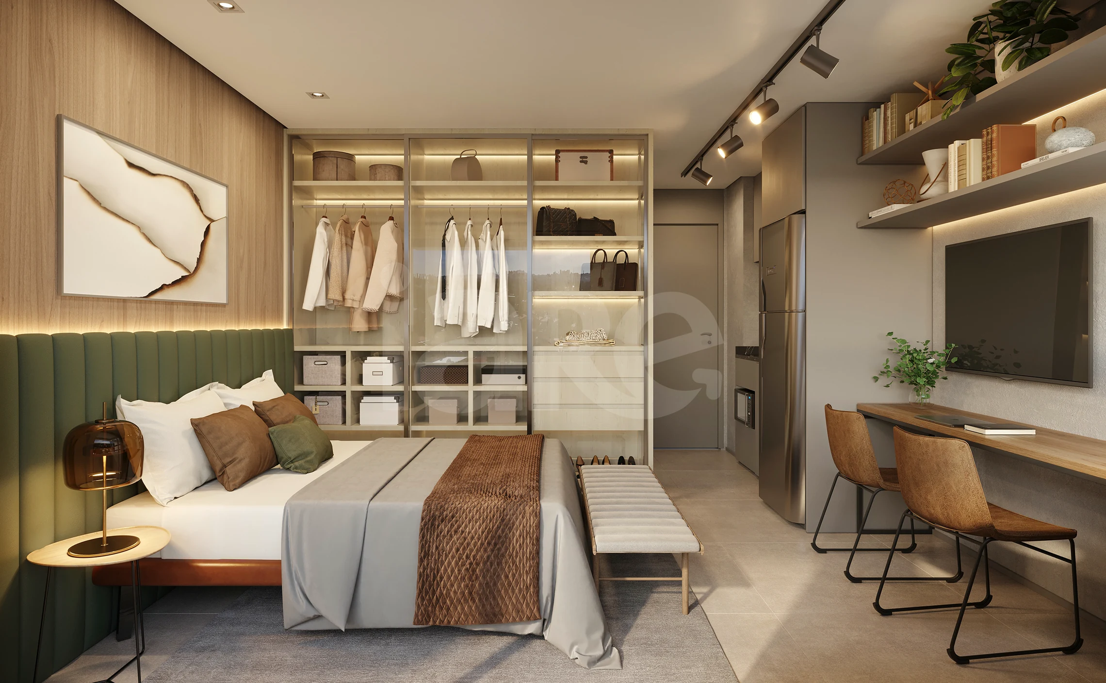 Gaia Desing Studios Ibirapuera - Apartamento com 36,62 m², em Ibirapuera — foto 2