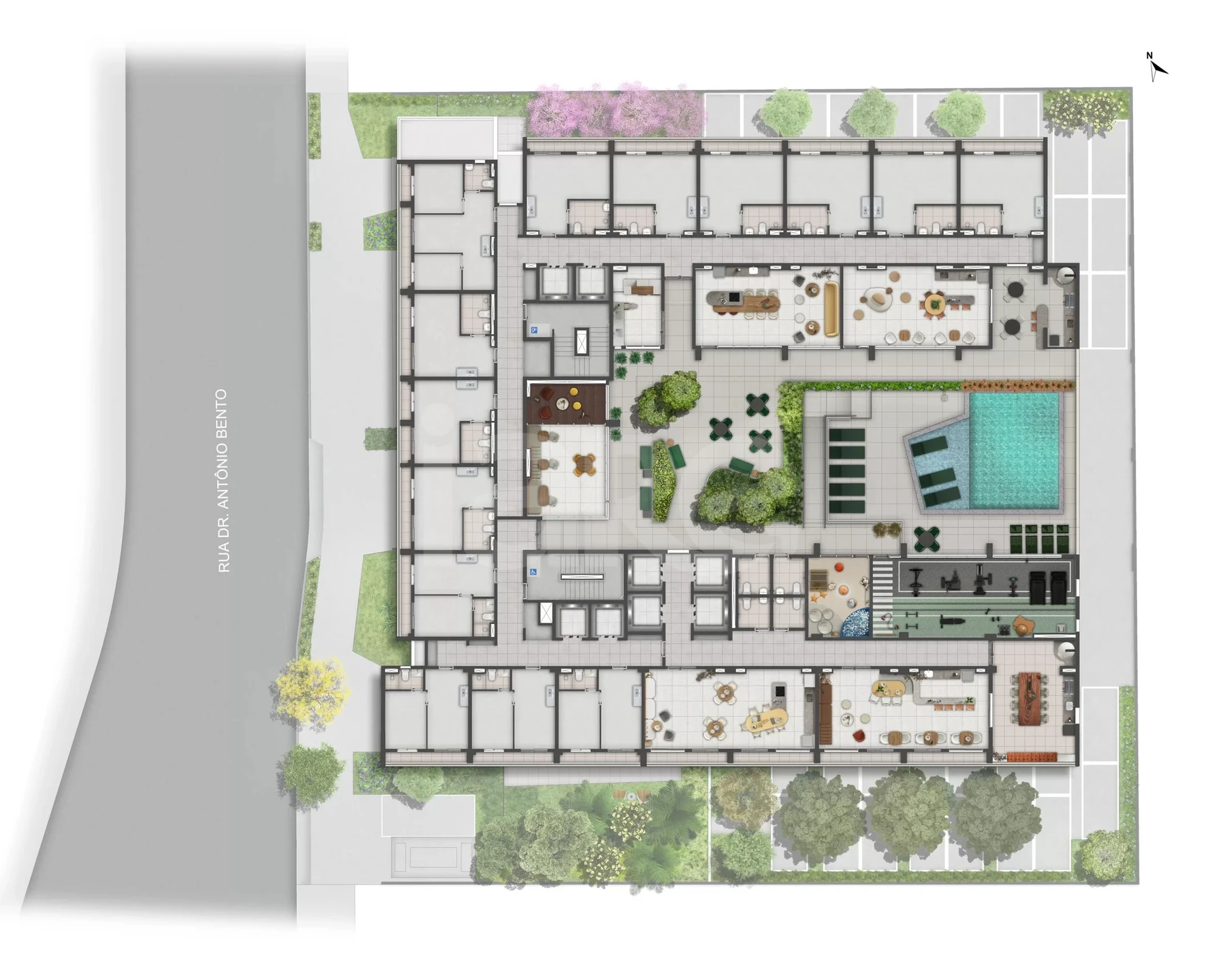 Planta — Pavimento 4