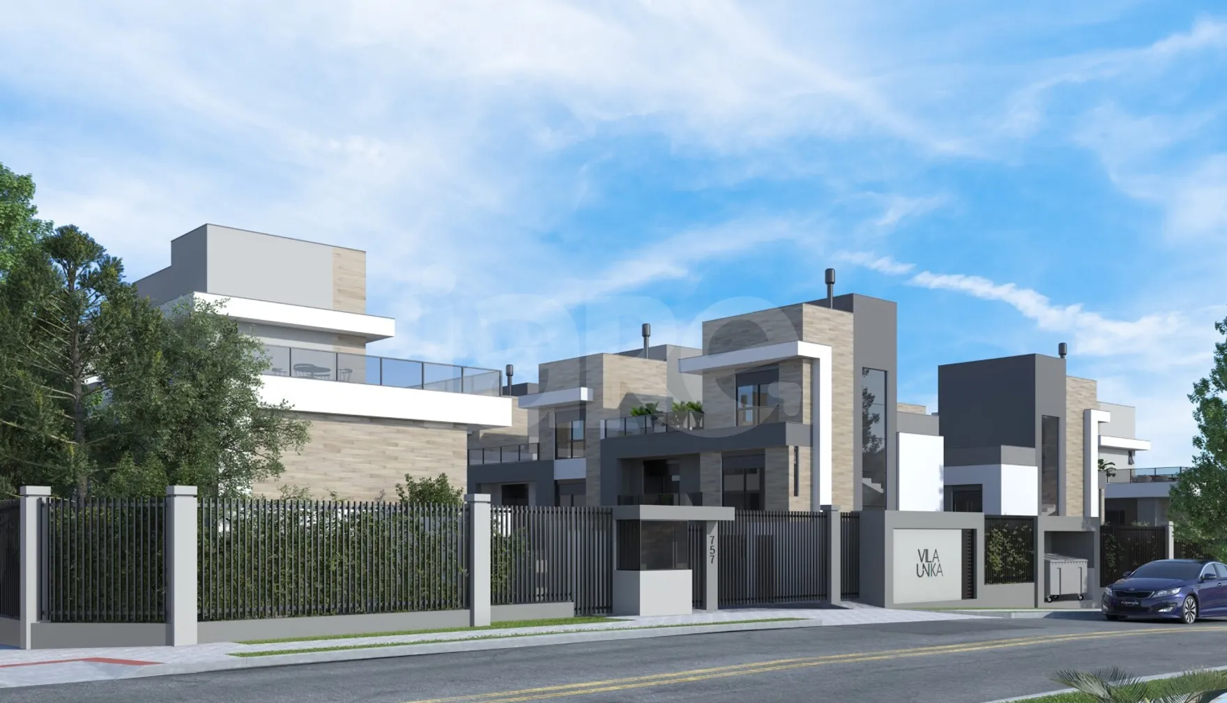 Vila Unika - Casa com 167,13 m², em Santa Felicidade — foto 1