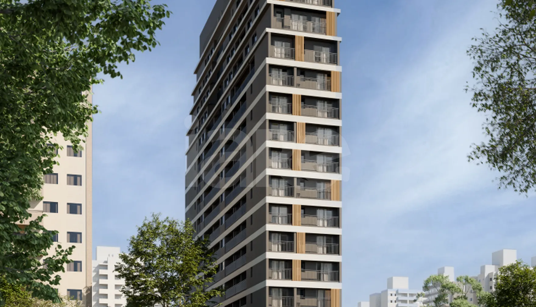 Grafik - Studio com 28,79 m², em Moema — foto 1