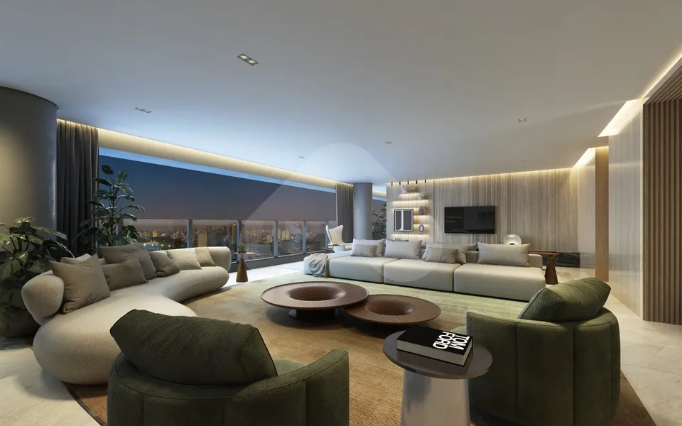 Copa - Apartamento com 301,3 m², em Indianópolis — foto 6