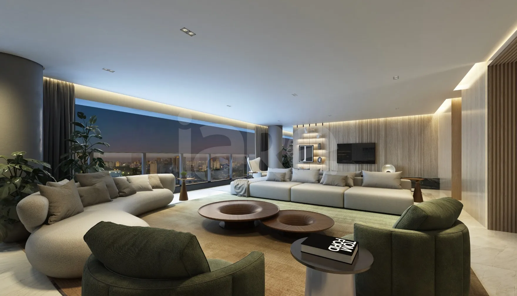 Copa - Apartamento com 301,3 m², em Indianópolis — foto 6