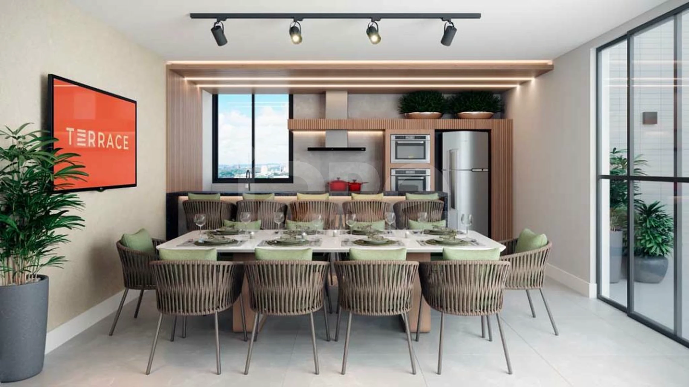 Terrace - Apartamento com 89,96 m², em Praia da Costa — foto 11