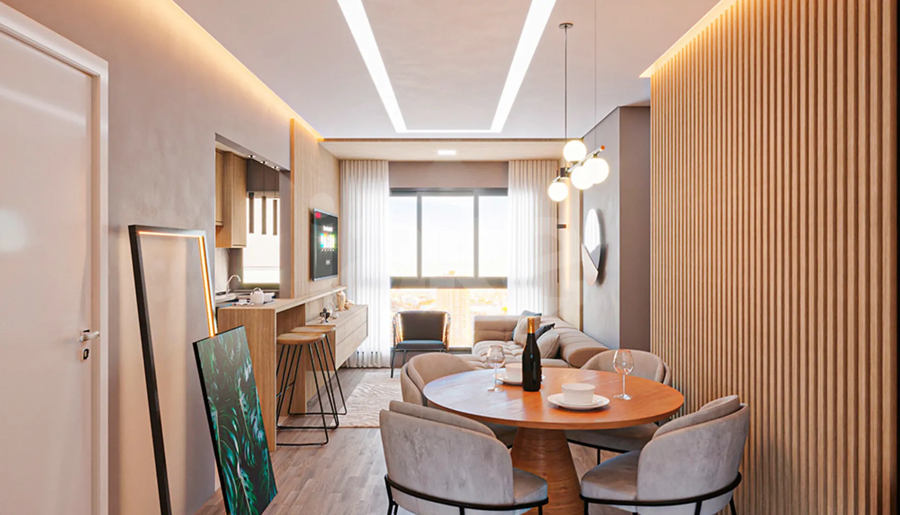 Leaves Residence - Apartamento com 67,82 m², em Cristal — foto 4