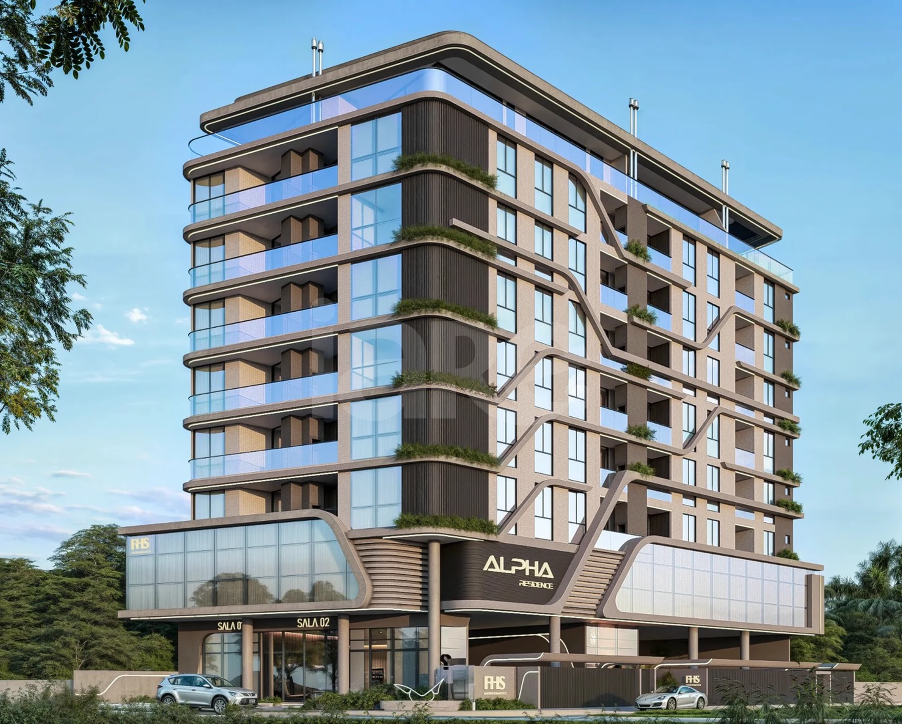 Alpha Residence - Apartamento com 56 m², em Bombas — foto 1