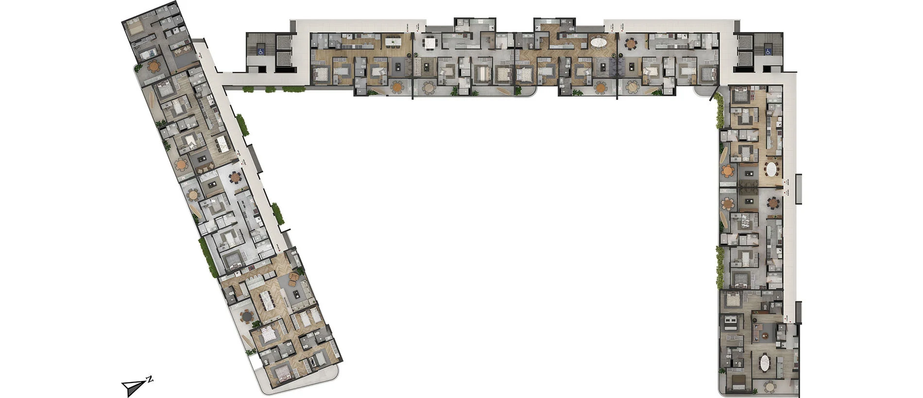 Planta — Pavimento 8