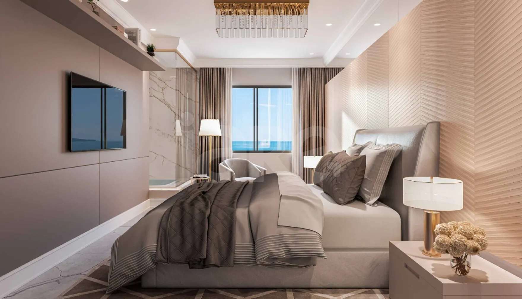 Cambirela - Apartamento com 180,6 m², em Meia Praia — foto 3