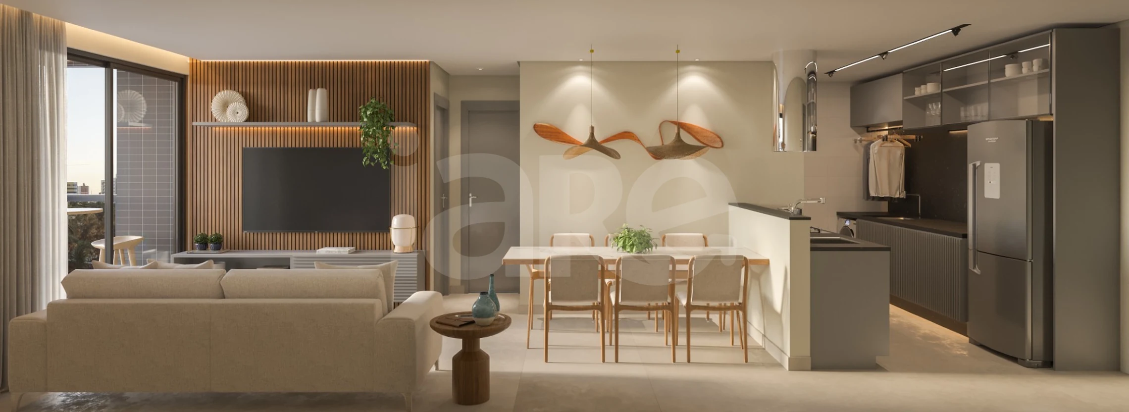 Gran Garden - Apartamento com 51,35 m², em Jardim Cidade Universitária — foto 2
