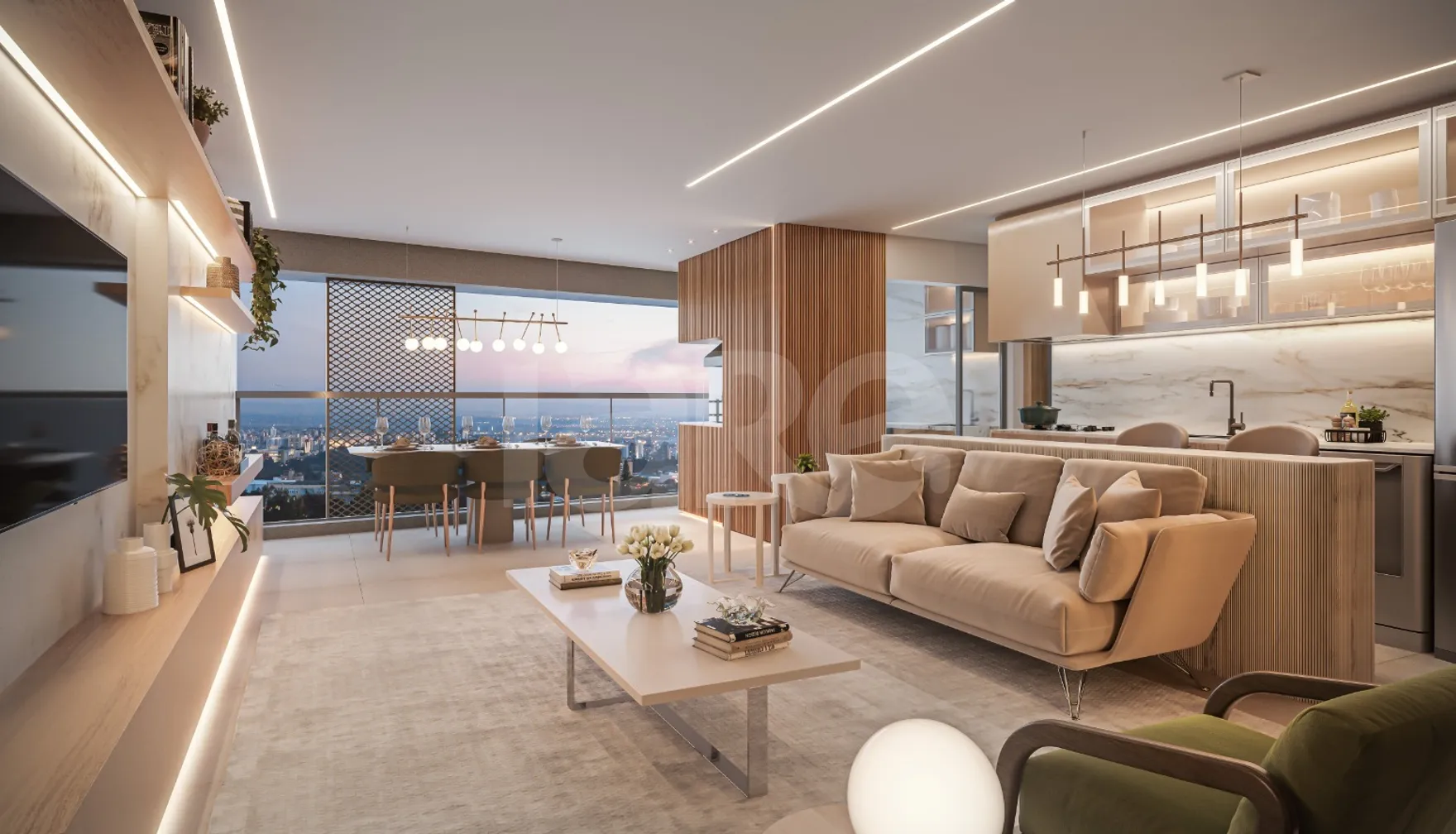Monogram Moema - Apartamento com 121,79 m², em Moema — foto 2