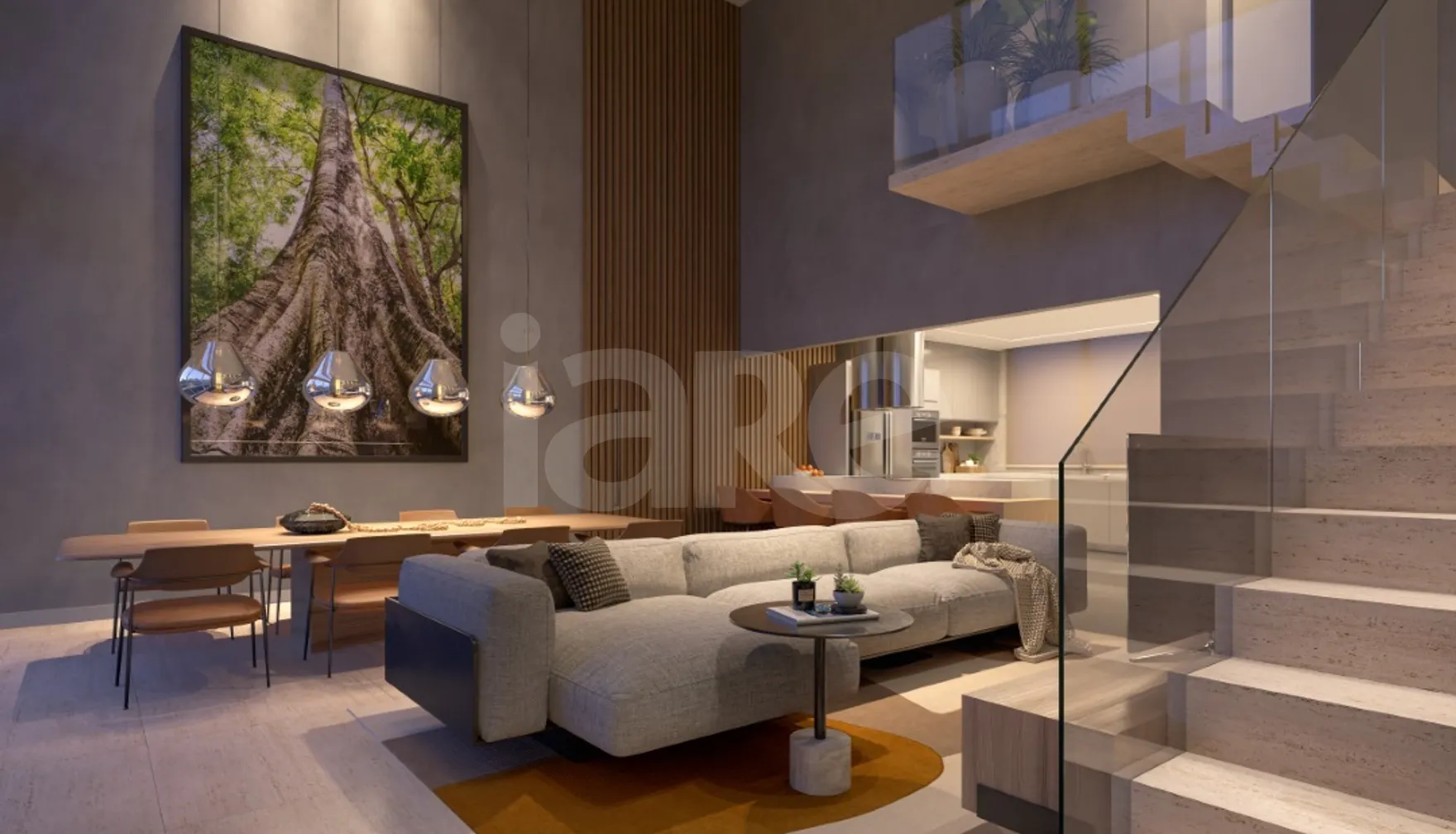 Amáz - Apartamento com 164,76 m², em Mercês — foto 2