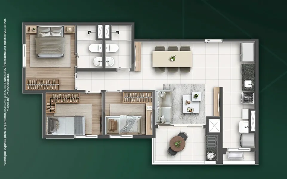 Inspire Esperança - Apartamento com 26,5 m², em Vila Esperança — foto 4