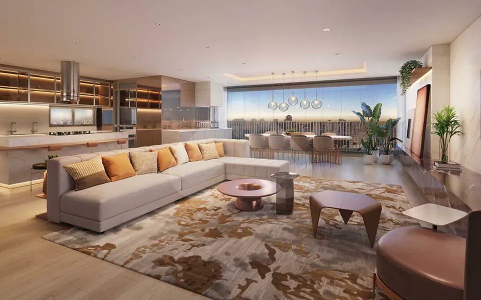 Quarten Ibirapuera - Apartamento com 164,6 m², em Mirandópolis — foto 2