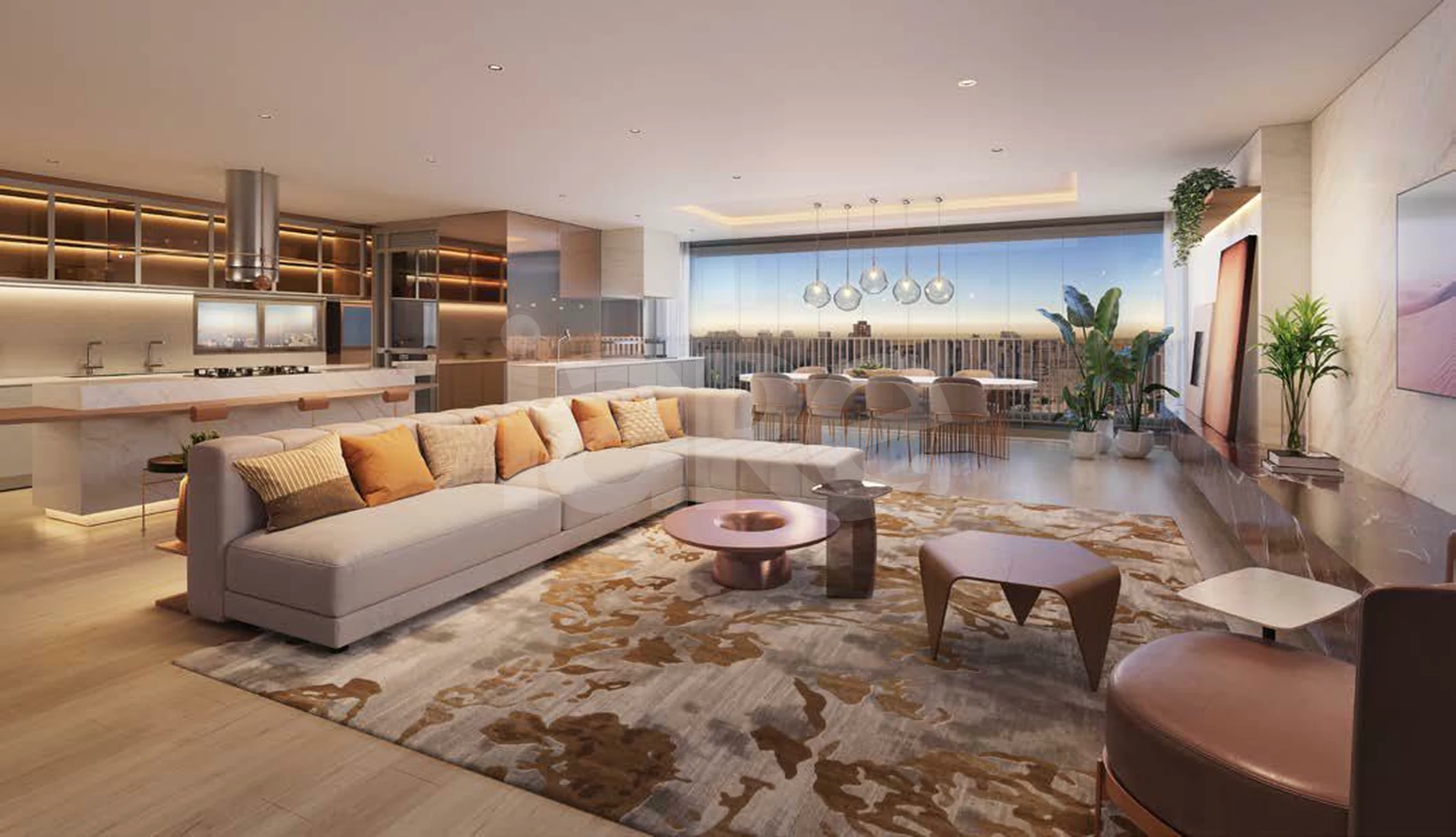 Quarten Ibirapuera - Apartamento com 164,6 m², em Mirandópolis — foto 2