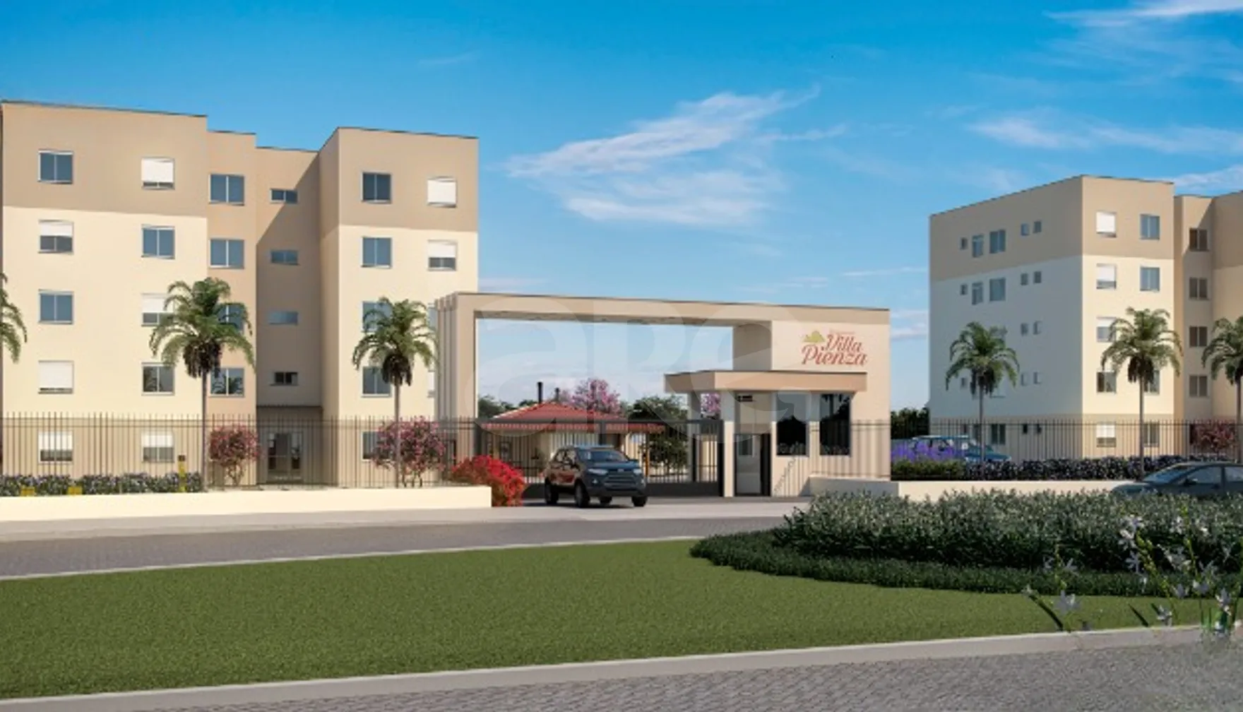 Villa Pienza - Apartamento com 30,01 m², em Hípica — foto 2