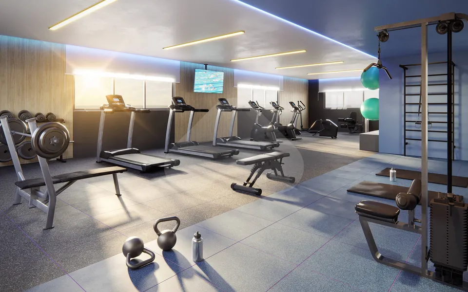 Myrage Square Club Guararapes - Apartamento com 56,87 m², em Engenheiro Luciano Cavalcante — foto 4