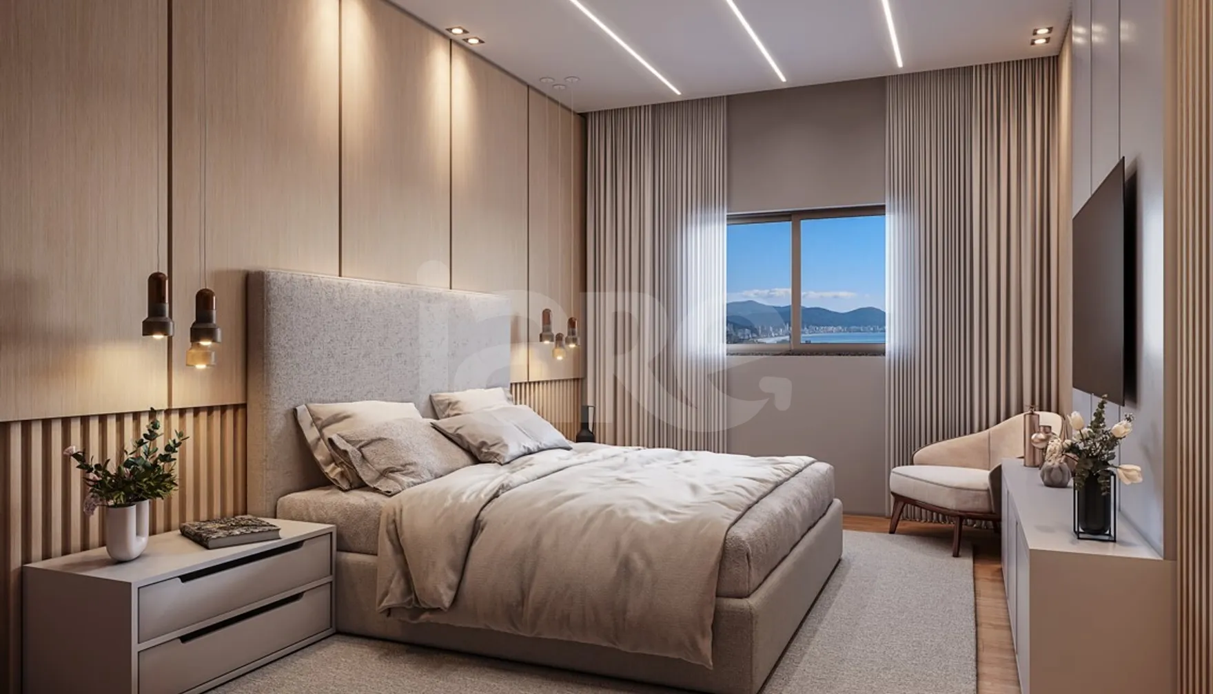 Baía Rica - Apartamento com 119,07 m², em Perequê — foto 6