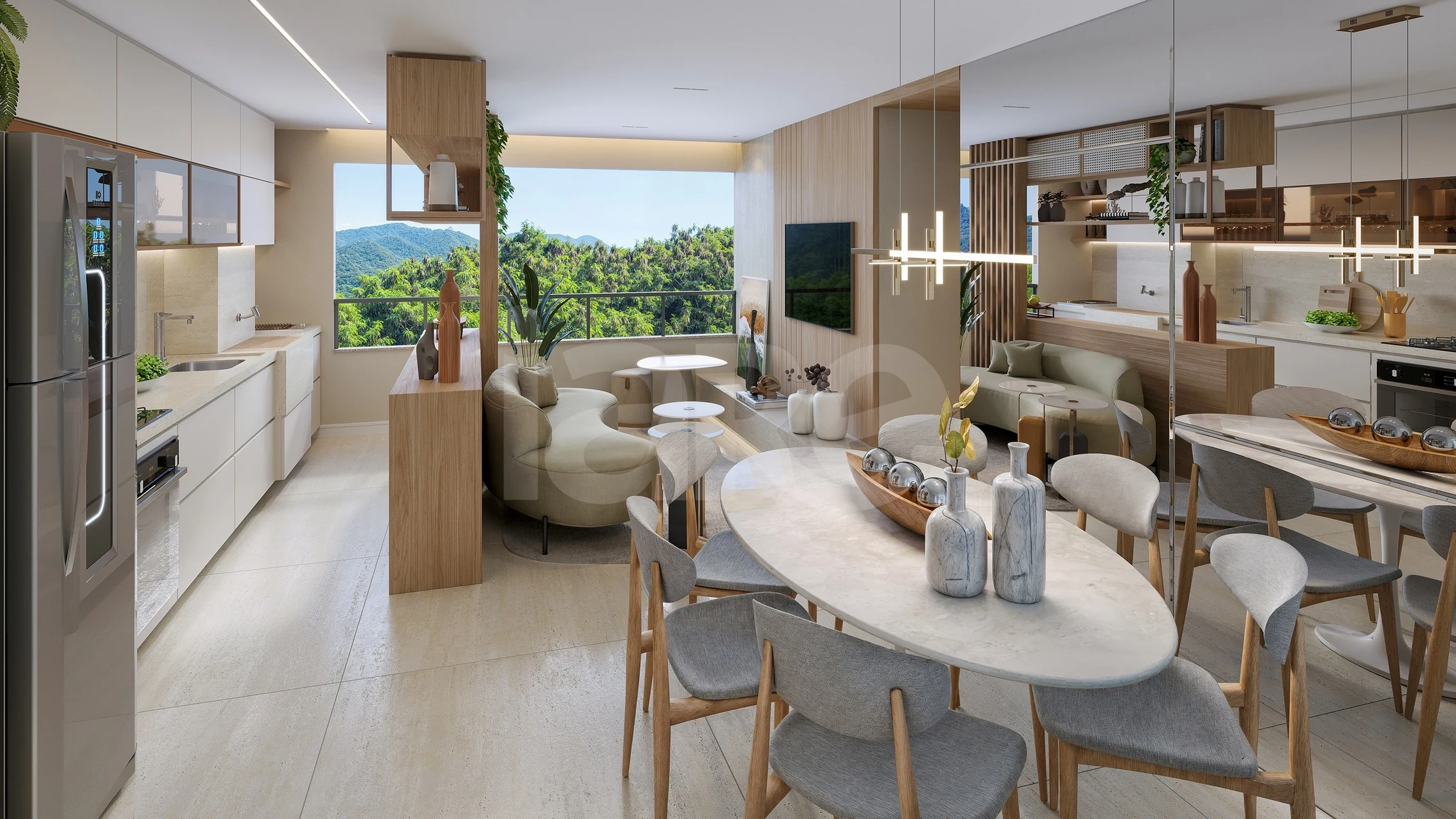 Oceanside Recreio - Apartamento com 47,99 m², em Recreio dos Bandeirantes — foto 3