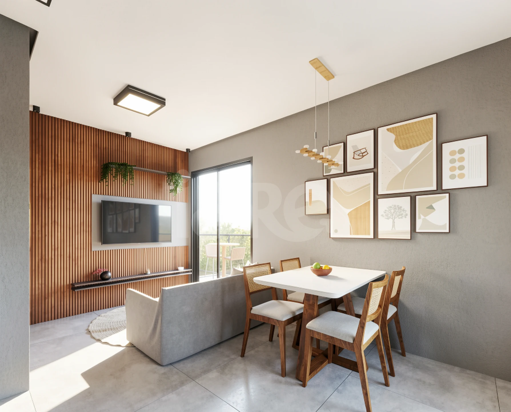 Blue Belle - Apartamento com 66,95 m², em Ingleses do Rio Vermelho — foto 3
