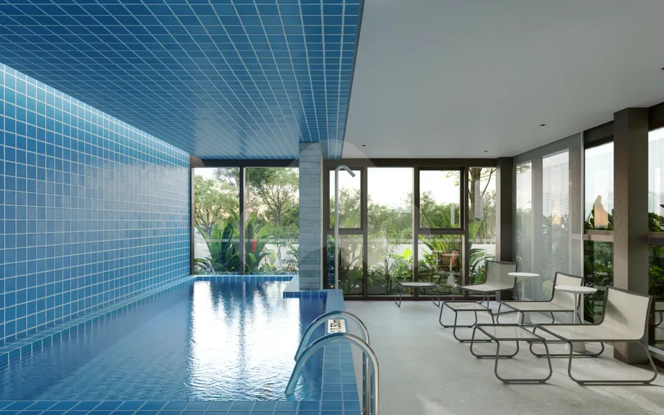 Cosmo Hype Living - Garden com 26,23 m², em Alto da Rua XV — foto 9