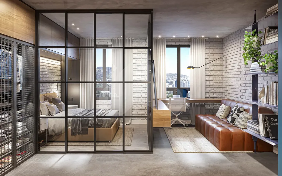 Yzy Full Life - Studio com 44,65 m², em Partenon — foto 22