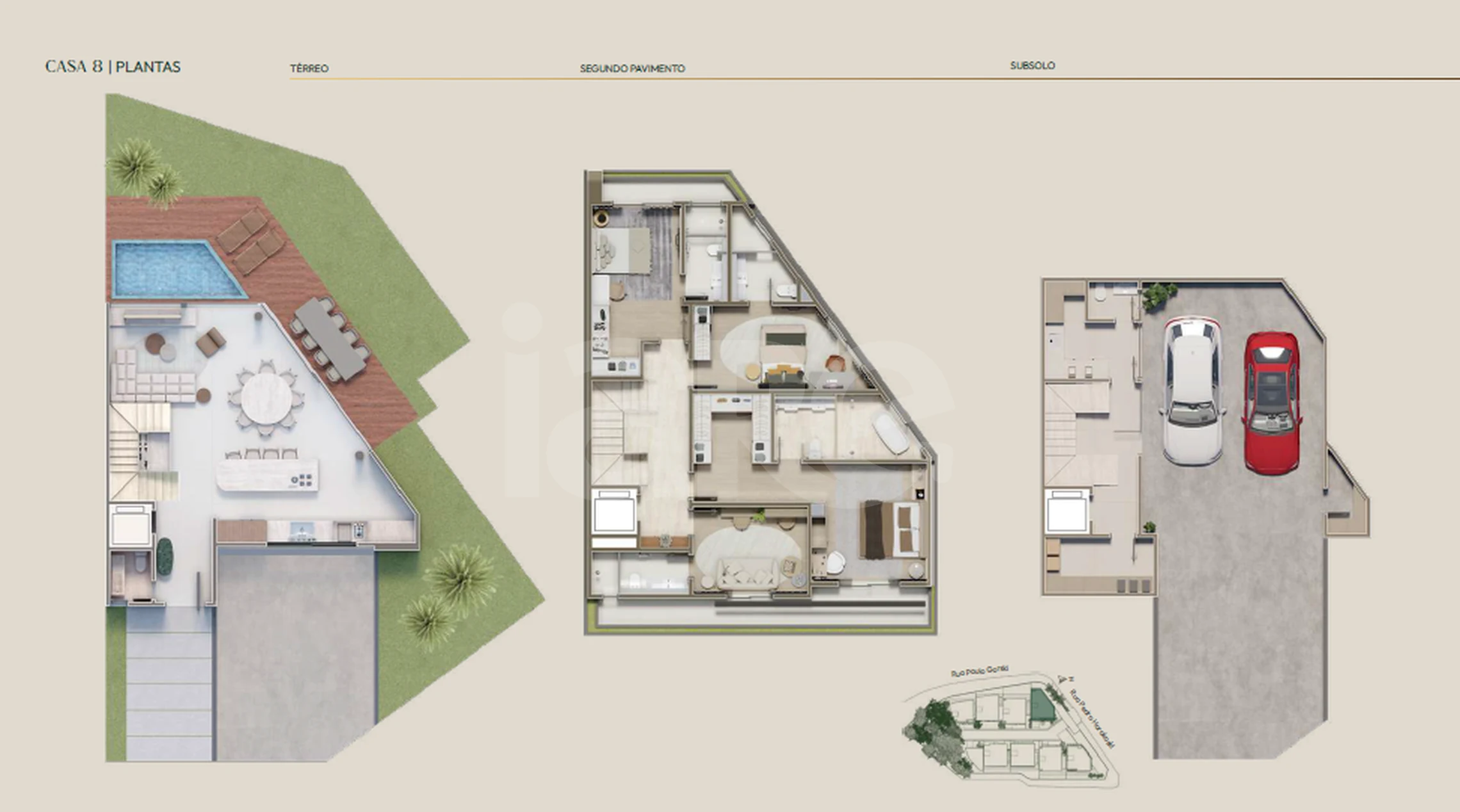 Planta — Casa em Condomínio 315,77 m²