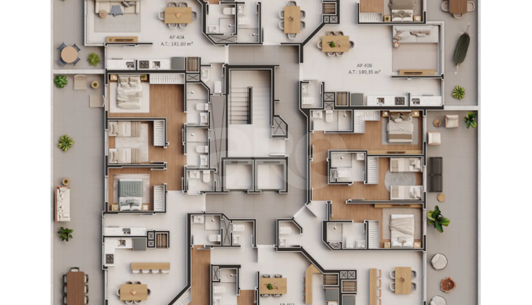 Planta — Pavimento 4