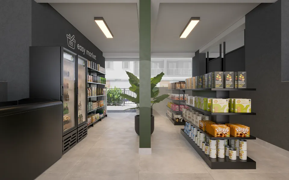 Galleria Santa Marina - Apartamento com 32 m², em Água Branca — foto 8