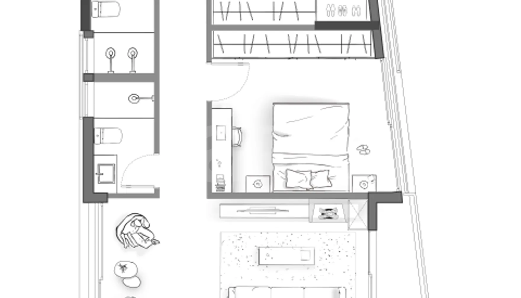 Planta — Garden 130,44 m²